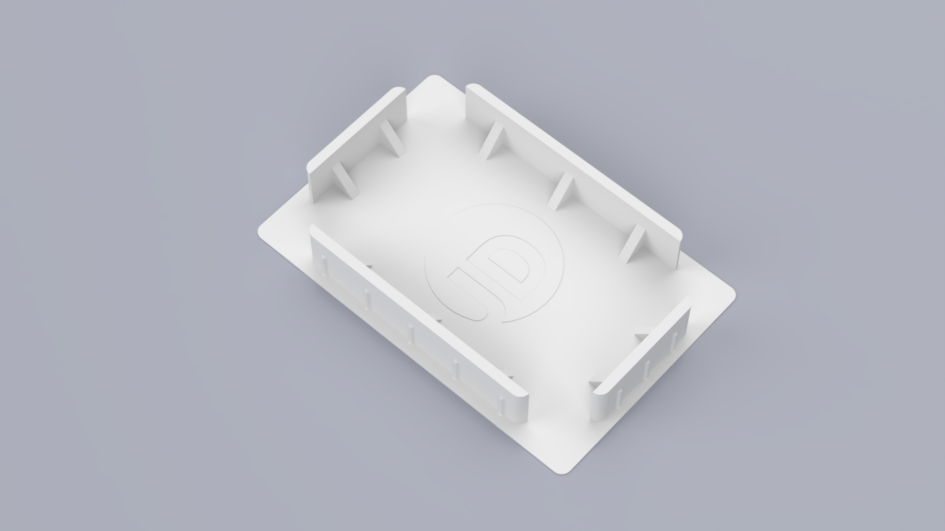 Trunking end cap 60x60